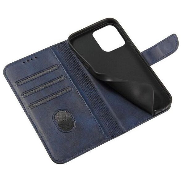 Hurtel Etui Magnet Case do Samsung A55 z klapką i portfelem - niebieskie