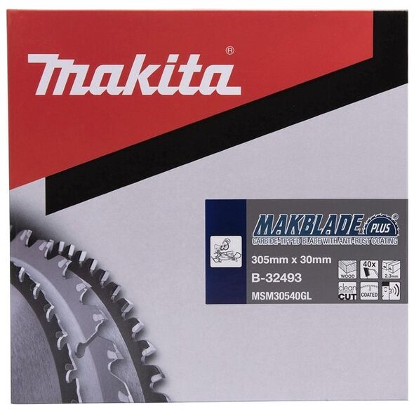 ΔΙΚΥΛΙΚΟ ΠΡΙΟΝΙ Makita MAKITA 305x30x40z MAKBLADE PLUS WOOD 14093012 88381421300