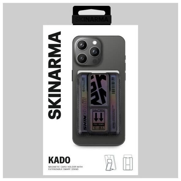 Portfel Skinarma Kado Kira Kobai Wallet   Mag-Charge Grip Stand hologram