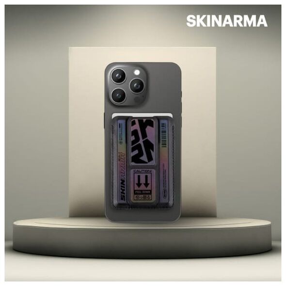 Portfel Skinarma Kado Kira Kobai Wallet   Mag-Charge Grip Stand hologram