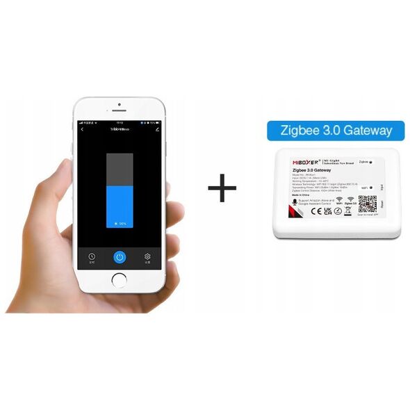INTELIGENTNY STEROWNIK OŚWIETLENIA LED TRI-C1ZR ZigBee, 2.4GHz