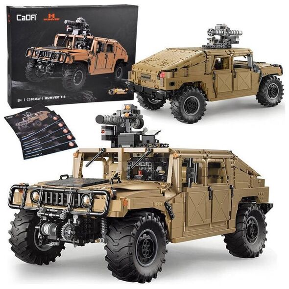 Jokomisiada Zestaw klocków 3935-ele Auto wojskowe Humvee 1:18 ZA5252