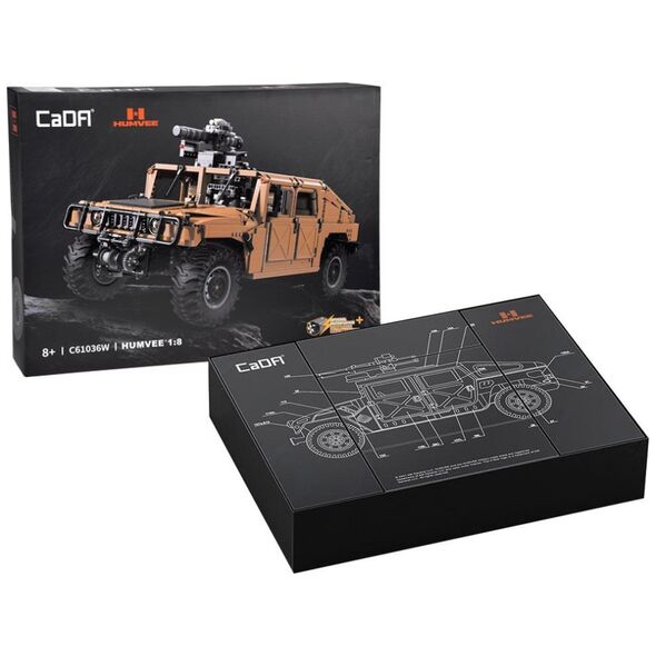 Jokomisiada Zestaw klocków 3935-ele Auto wojskowe Humvee 1:18 ZA5252