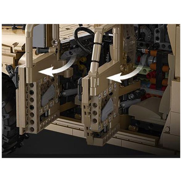 Jokomisiada Zestaw klocków 3935-ele Auto wojskowe Humvee 1:18 ZA5252