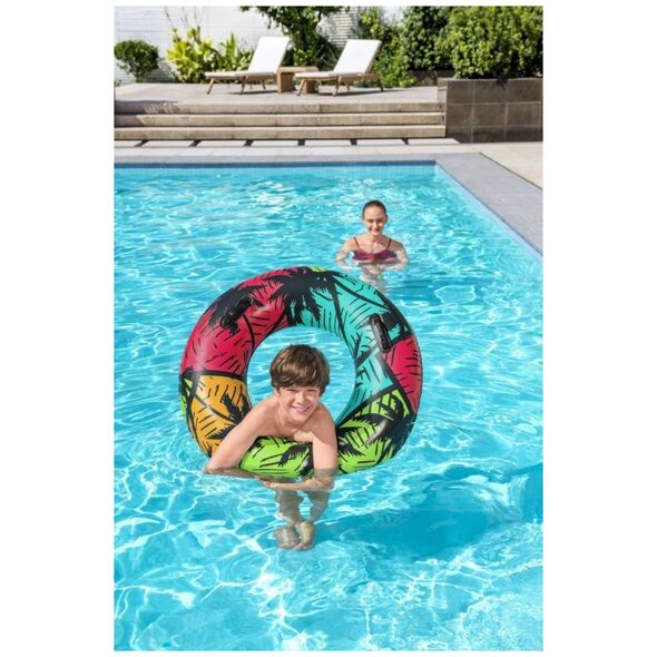 Kółko do Pływania Castaway 91cm BESTWAY Zielony