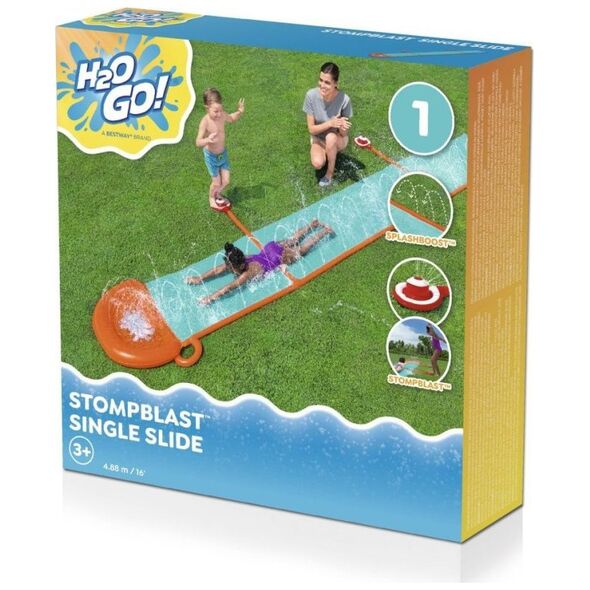 Pojedynczy Ślizg H2OGO StompBlast 488 cm BESTWAY