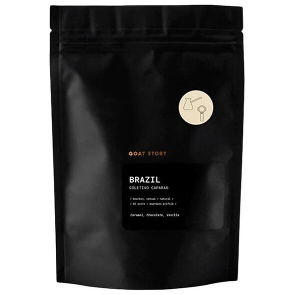 Specialty coffee beans Goat Story Brazil Coletivo Caparao, 250 g