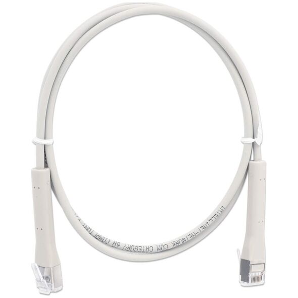 Intellinet Network Solutions INTELLINET Patchkabel Flexi Cat6a F/FTP 0.3m 10G Kupfer grau