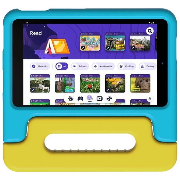 Nokia Tab T10 Kids Cover yellow cyan