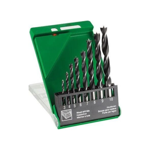 Wiertło Hikoki Zestaw wietreł do drewna CV 8-PCS 3/4/5/6/7/8/9/10mm
