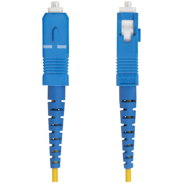 StarTech SPSMLCSC-OS2-3M kabel InfiniBand / światłowodowy LC SC Żółty