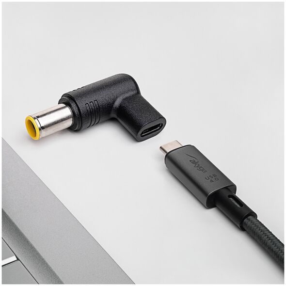 Kabel zasilający Akyga AKYGA Wtyczka do zasilacza uniwersalnego AK-ND-C12 USB-C / 7.9 x 5.5 mm + pin