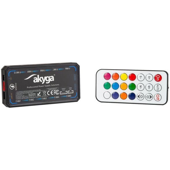 Akyga Sterownik wentylatorów RGB (AK-CA-73)