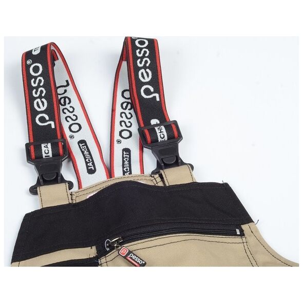 Ολόσωμες φόρμες εργασίας Pesso Pesso Twill, άμμος 50/176 13484116 4772096002201