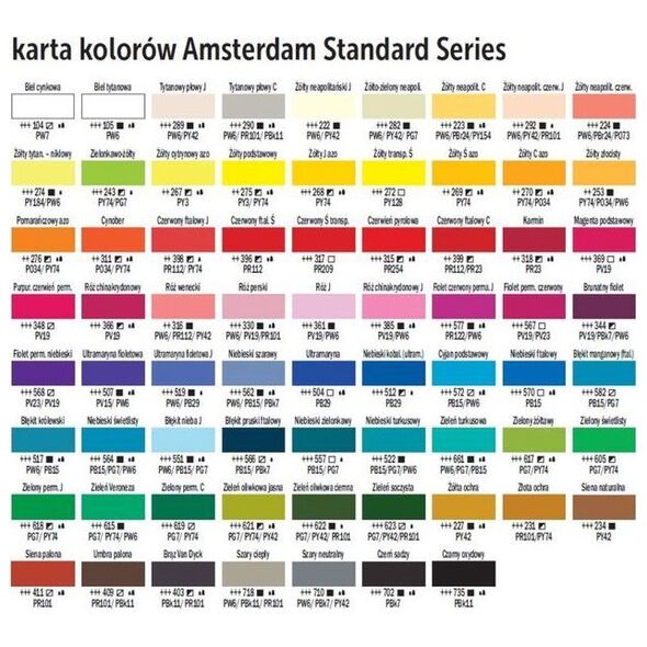 Artequipment Farba akrylowa TALENS AMSTERDAM 120ml 811 - BRONZE uniw