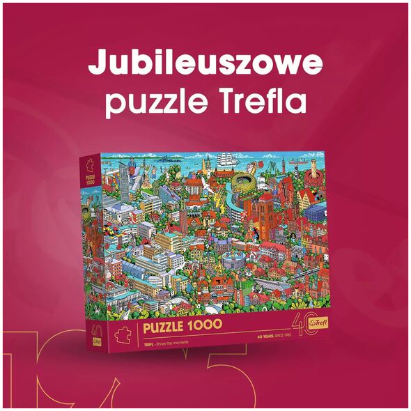 PUZZLE 1000 Jubileusz Trójmiasto 10924