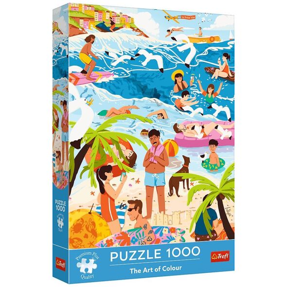 PUZZLE 1000 PremPlus W wakacyjnym ferworze 12065