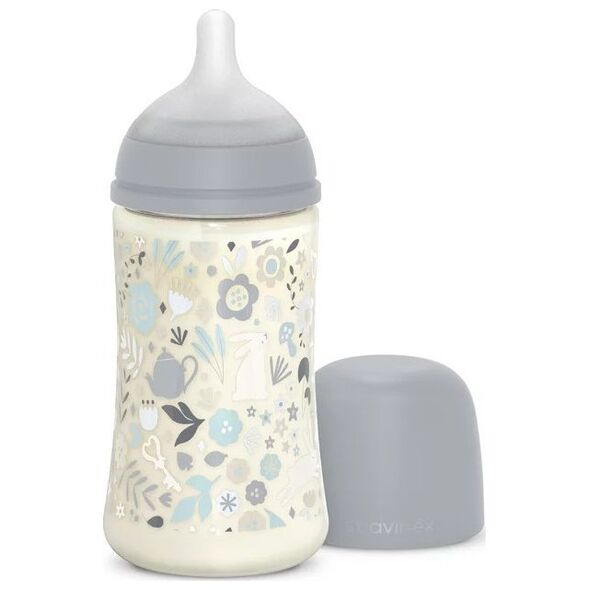 SUAVINEX - 308749-BUTELKA 270ML/SMOCZEK   FIZJOLOGICZNY SX PRO ŚREDNI  PRZEPŁYW/NIEBIESKIE LIBERTY/WONDERLAND