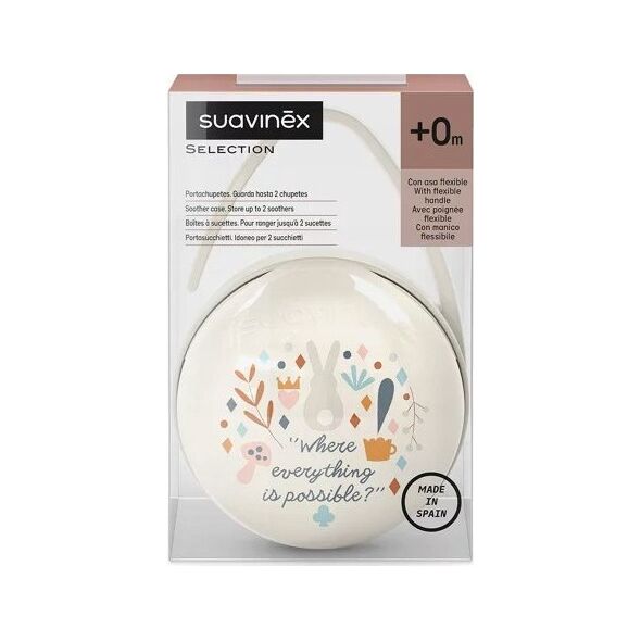 SUAVINEX - 308737-PODWÓJNE ETUI NA        SMOCZKI/BEŻOWE/WONDERLAND