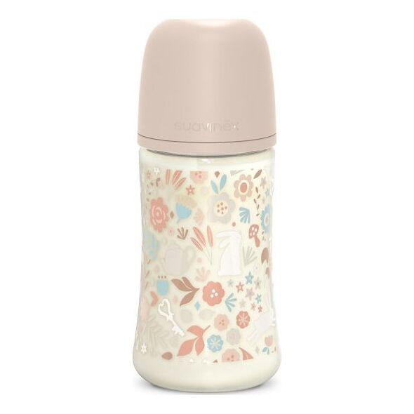 SUAVINEX - 308748-BUTELKA 270ML/SMOCZEK   FIZJOLOGICZNY SX PRO ŚREDNI PRZEPŁYW/RÓŻOWA LIBERTY/WONDERLAND