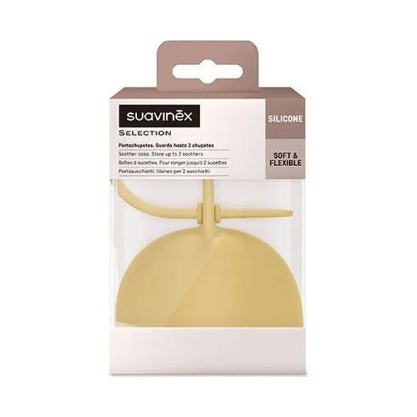 SUAVINEX - 401535-SILIKONOWE ETUI NA      SMOCZEK/MUSZTARDOWE/NEW ALL SILICONE