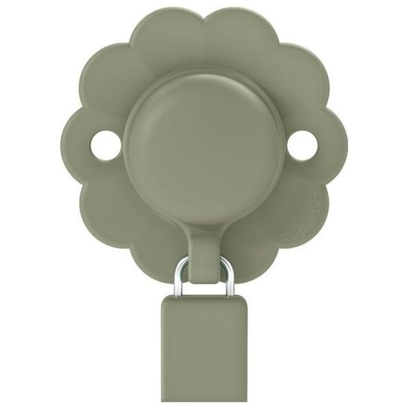 SUAVINEX - 402548-SILIKONOWA ZAWIESZKA    DO SMOCZKA/HEDGE GREEN/WONDER