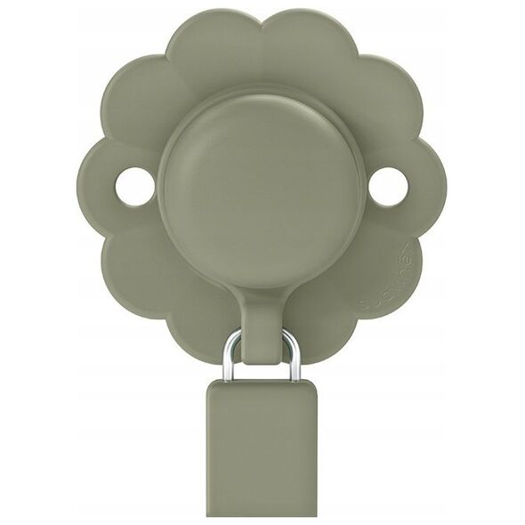 SUAVINEX - 402548-SILIKONOWA ZAWIESZKA    DO SMOCZKA/HEDGE GREEN/WONDER