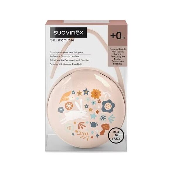 SUAVINEX - 308733-PODWÓJNE ETUI NA        SMOCZKI/RÓŻOWE/WONDERLAND