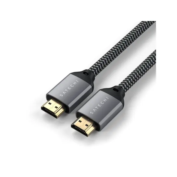 Satechi 8K 60Hz / 4K 120Hz / 100Hz 2m HDMI 2.1 cable (space gray)