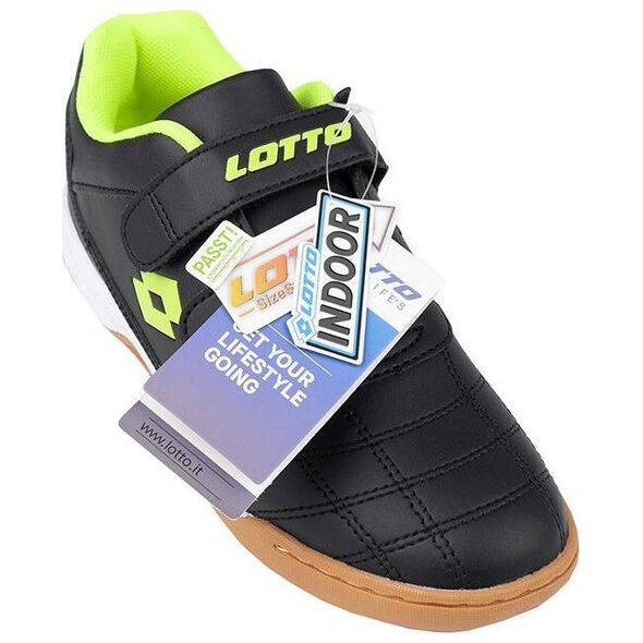 Lotto Buty dziecięce Lotto Pacer K czarno-żółte 2600110K 1124 26