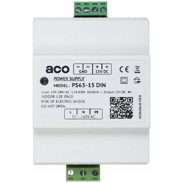 ZASILACZ IMPULSOWY PS65-15-DIN ACO