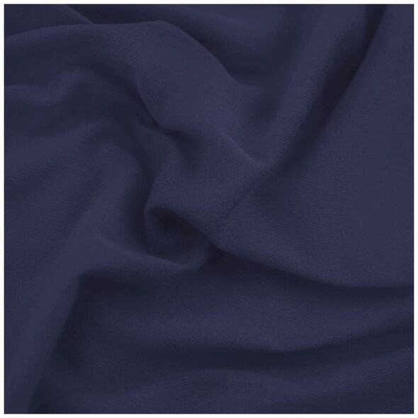Decoking Prześcieradło Fitted/amber/navyblue/80-90x200+30 cm