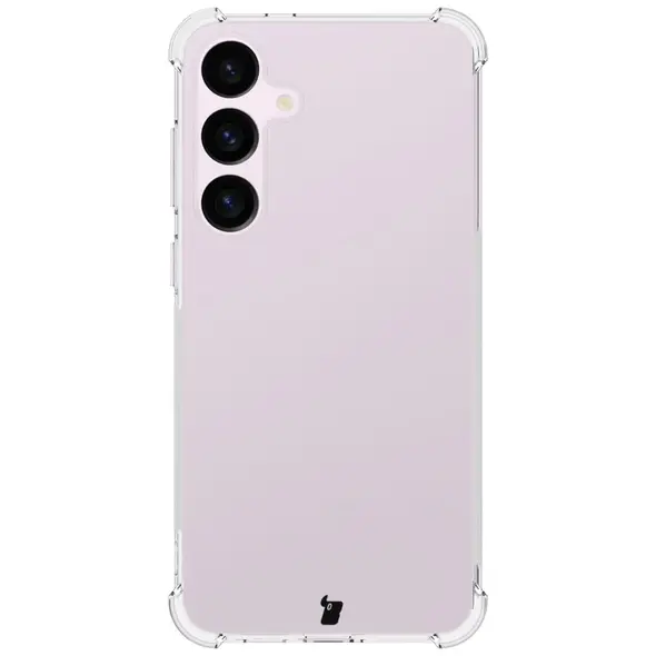 Bizon Case Clear Pack case + 2x tempered glass + lens protection Samsung Galaxy S24+ Plus clear