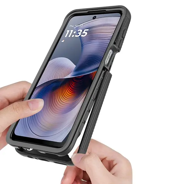 Tech-Protect Defense Motorola Moto G55 5G Black