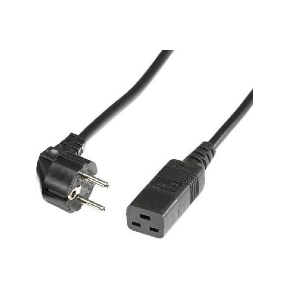Kabel zasilający Bachmann Bachmann Kaltgerätezuleitung 3m black 1 Steck. - H05VV-F 3G 1.50mm˛ - 352.175