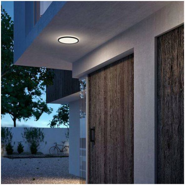 Lampa sufitowa Philips SUPERSLIM CEILING SSW 15W 40K BLACK IP54