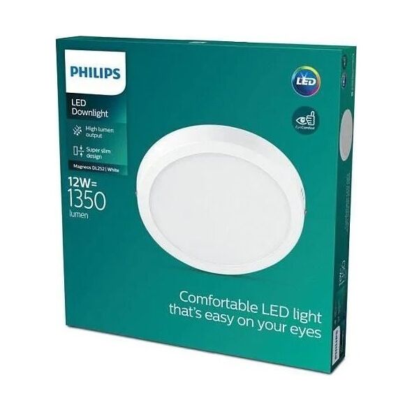 Lampa sufitowa Philips MAGNEOS SF DL252 RD 210 12W 40K WH 06