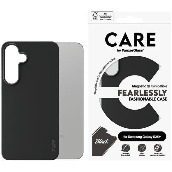 PanzerGlass CARE Fashion X-RAY Galaxy S25+ Qi-capable black