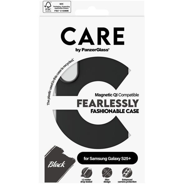 PanzerGlass CARE Fashion X-RAY Galaxy S25+ Qi-capable black