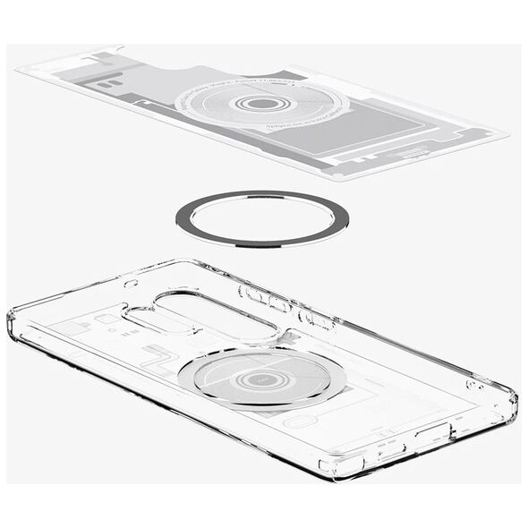 Spigen Case for Samsung Galaxy S25 Ultra - Spigen Ultra Hybrid Zero One MagSafe - White 8809971237895 έως 12 άτοκες Δόσεις