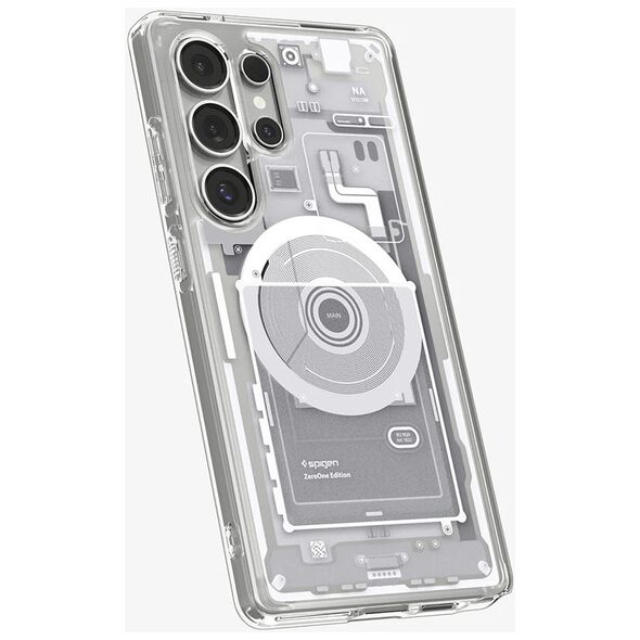 Spigen Case for Samsung Galaxy S25 Ultra - Spigen Ultra Hybrid Zero One MagSafe - White 8809971237895 έως 12 άτοκες Δόσεις