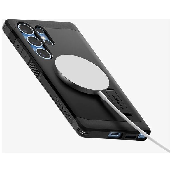 Spigen Case for Samsung Galaxy S25 Ultra - Spigen Tough Armor MagSafe - Black 8809971237956 έως 12 άτοκες Δόσεις
