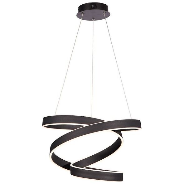Lampa wisząca Milagro Nowoczesna lampa sufitowa ledowa czarna Milagro ANDROMEDA ML6160