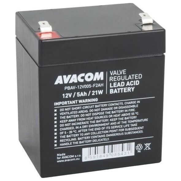 Avacom Avacom baterie HighRate, 12V, 5Ah, PBAV-12V005-F2AH