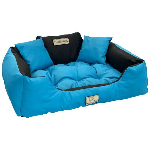 AIO FACTORY Legowisko personalizowane KINGDOG 100x75 niebieskie