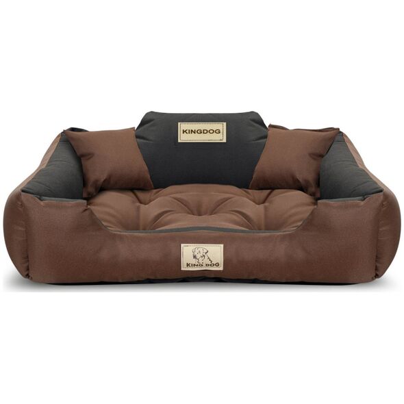 AIO Europe Legowisko dla psa 130x105 Brązowe KingDog