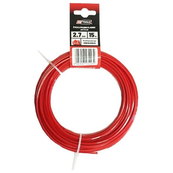 AWTools Żyłka tnąca CLASSIC 3,0x15m GWIAZDKA (AW70137)