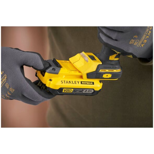 Stanley Zakrętarka bezszczotkowa FATMAX 18V V20 190Nm SFMCF830D2K-QW