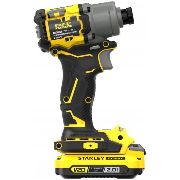 Stanley Zakrętarka bezszczotkowa FATMAX 18V V20 190Nm SFMCF830D2K-QW