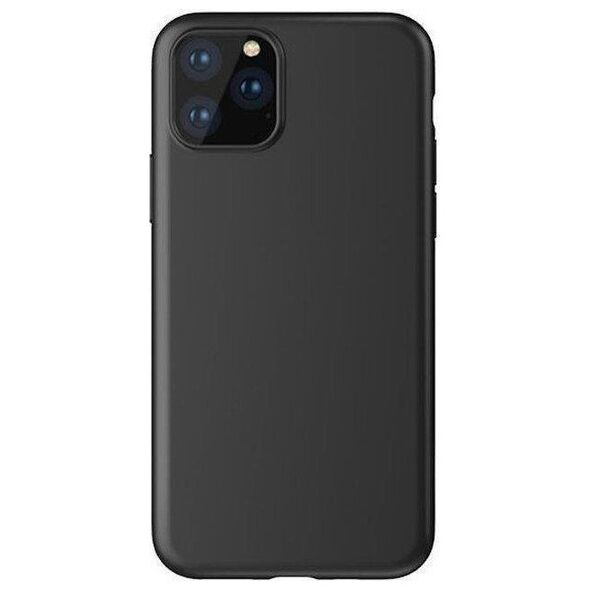 Hurtel Żelowe elastyczne etui pokrowiec do iPhone 15 Pro Soft Case - czarny